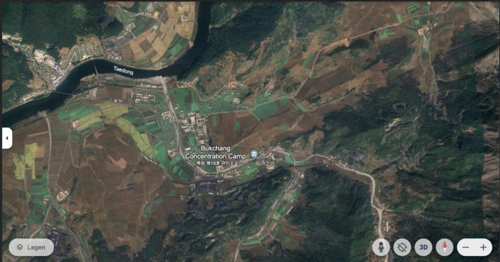 Google Earth flagra campo usado pela Coreia do Norte para confinar cristãos