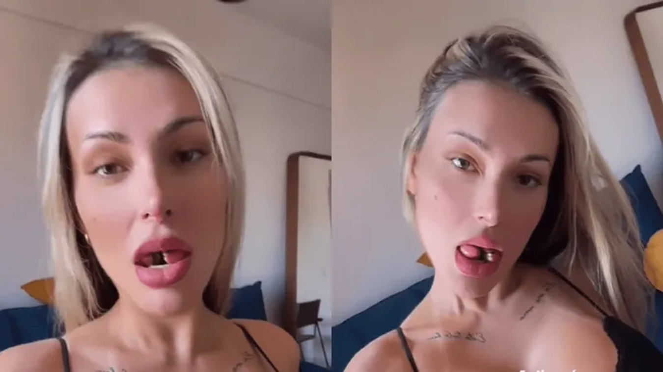 Andressa Urach ataca ensino da Bíblia sobre a criação: ‘Histórias mais ridículas’