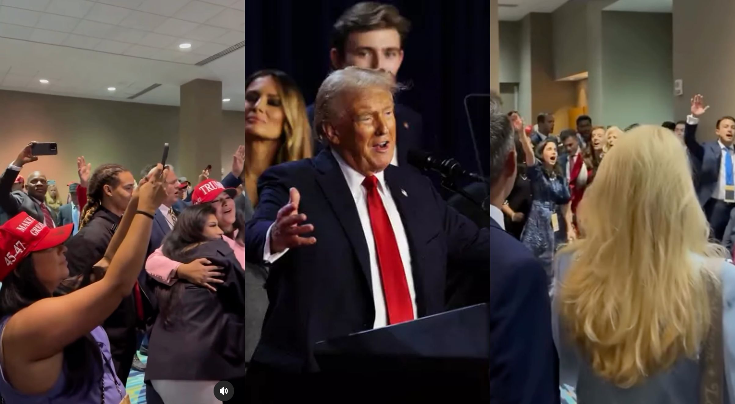 ‘Quão Grande És Tu’: vídeo mostra eleitores louvando a Deus após vitória de Trump